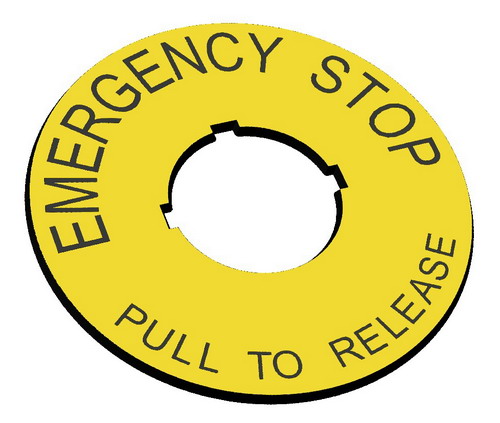 Emergency Stop - Pull to Release